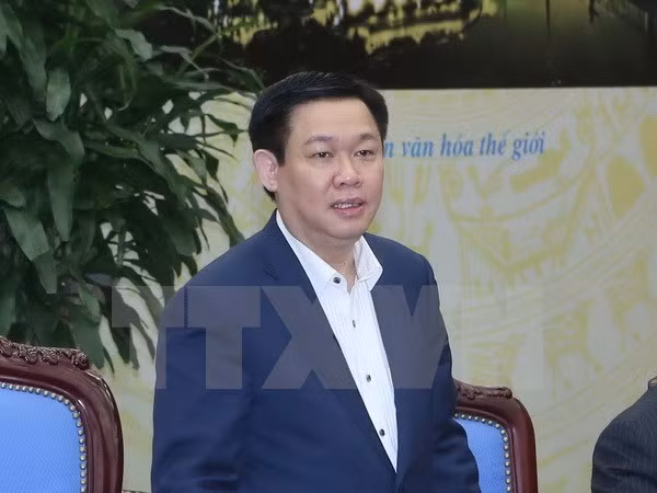 Phó Thủ tướng Vương Đình Huệ. (Ảnh: Phạm Kiên/TTXVN)