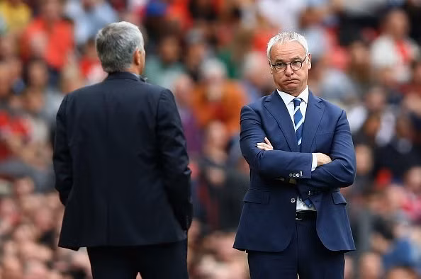  Ranieri và Mourinho đều bị sa thải sau khi vô địch