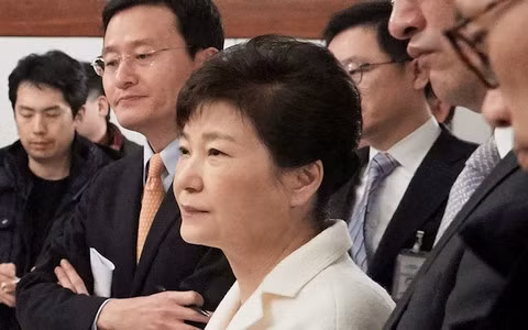 Tổng thống Park Geun-hye. Ảnh Yonhap