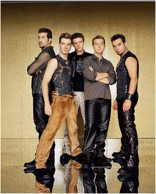 Ban nhạc N’Sync thời hoàng kim Ảnh: MTV
