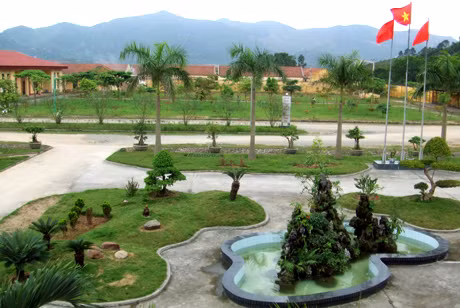 Khuôn viên của Trung tâm Giáo dục - Lao động xã hội Quảng Ninh.