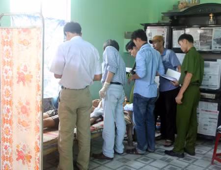  Cơ quan Pháp y khám nghiệm tử thi.