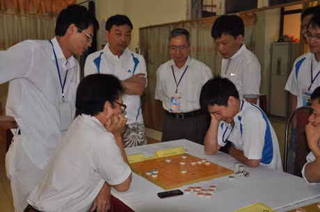 Thhi đấu nội dung cờ tướng