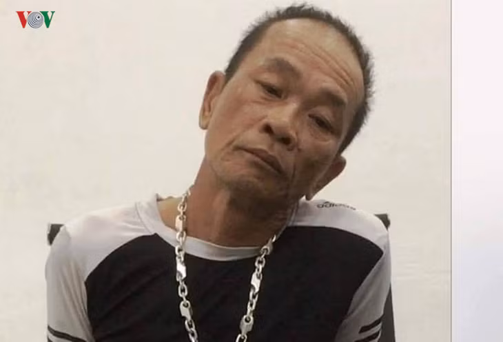  Đối tượng Nam khi bị bắt.