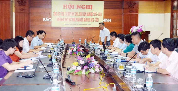 Hội nghị tổng kết BHYT HSSV năm học 2018-2019.