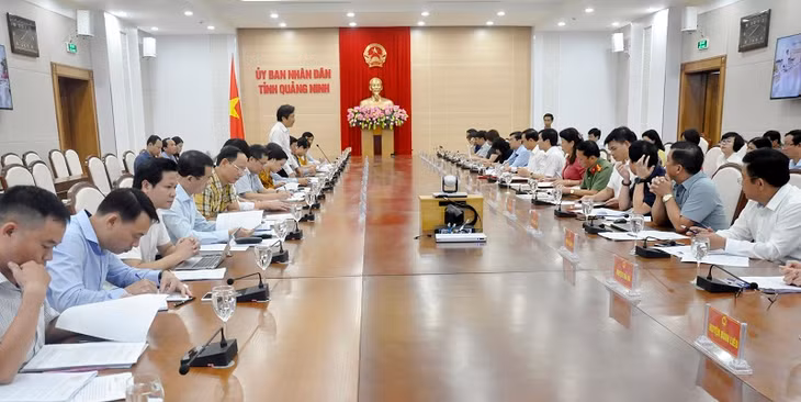 Toàn cảnh cuộc làm việc.