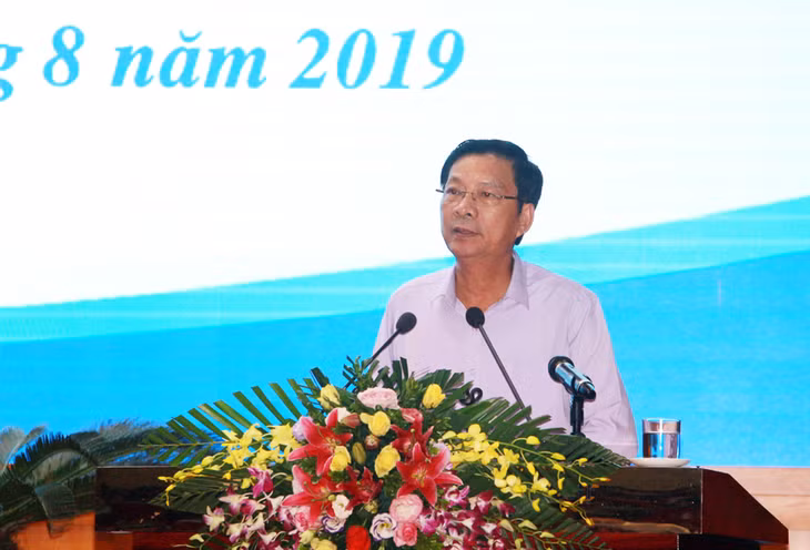 Đồng chí Nguyễn Văn Đọc, Bí thư Tỉnh ủy, phát biểu chỉ đạo Hội nghị.