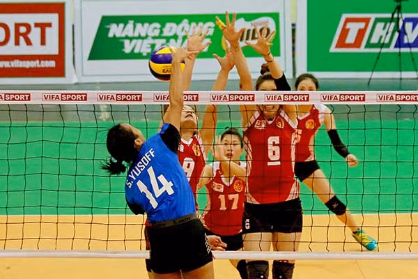 Thi đấu các trận nữ tại giải- ảnh internet