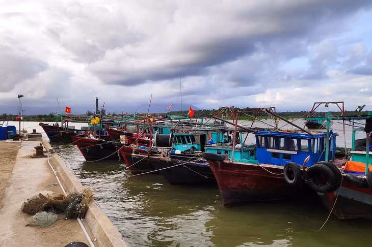 Đến hết buổi sáng ngày 1/8, bến Đầm Buôn (xã Đầm Hà, huyện Đầm Hà) đón 132/400 tàu, thuyền của ngư dân huyện về tránh. trú báo số 3 (WIPHA).