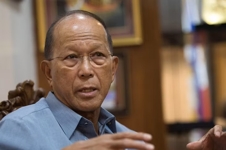 Bộ trưởng Quốc phòng Philippines Lorenzana. Ảnh: SCMP.