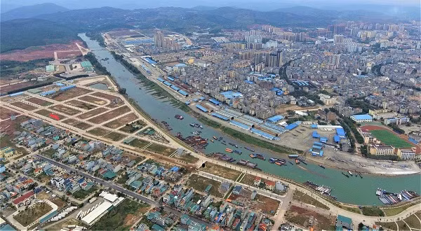 Với 3km giáp sông Kalong, TP Móng Cái, Khu đô thị Kalong Riverside City được đánh giá sở hữu vị trí đắc địa 