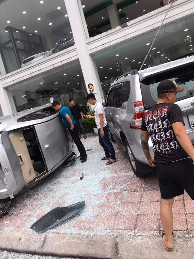 Hiện trường vụ việc.
