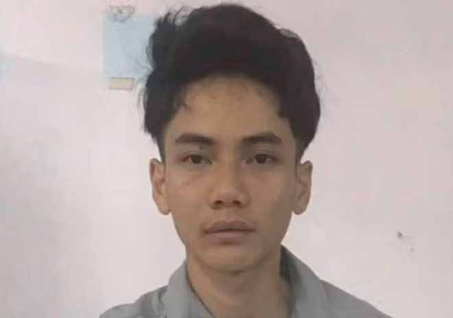 Thắng tại cơ quan điều tra.