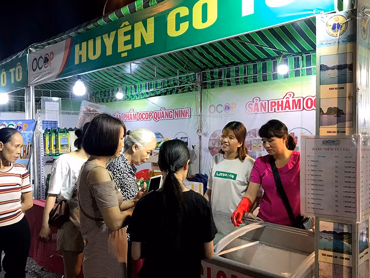 HTX Kinh doanh và chế biến thuỷ sản Nam Hải, huyện Cô Tô đưa thùng lạnh cỡ lớn để bảo quản chất lượng sản phẩm.