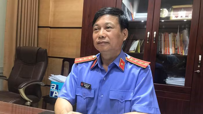 Ông Đinh Minh Tảo - Viện trưởng Viện KSND quận Cầu Giấy