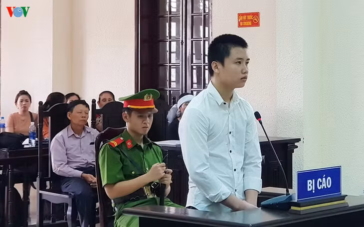  Bị cáo Lê Văn Hoài tại phiên tòa
