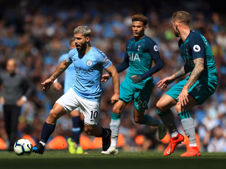 Tâm điểm của vòng 2 Ngoại hạng Anh 2019/2020 sẽ là trận đấu giữa Man City vs Tottenham. (Ảnh: Getty)