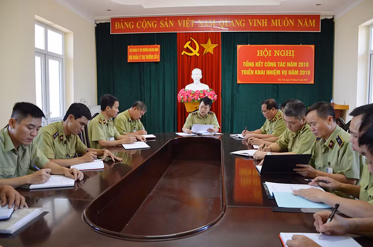 Đội QLTT số 8 triển khai nhiệm vụ