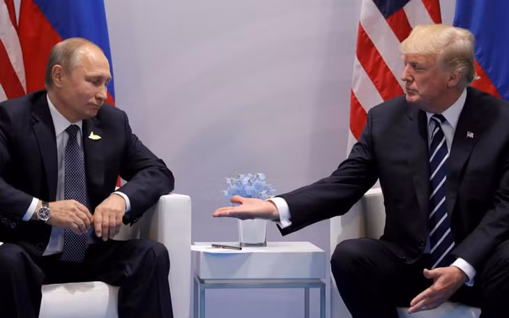 Tổng thống Trump nhắc lại lời kêu gọi Nga tái nhập G7. Ảnh: Reuters