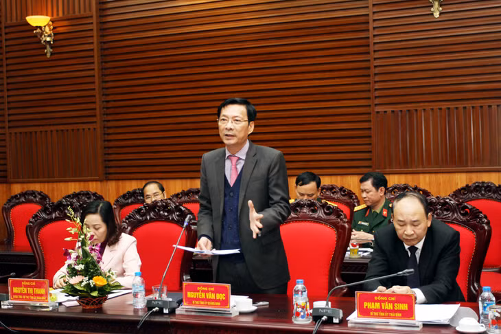 Đồng chí Nguyễn Văn Đọc