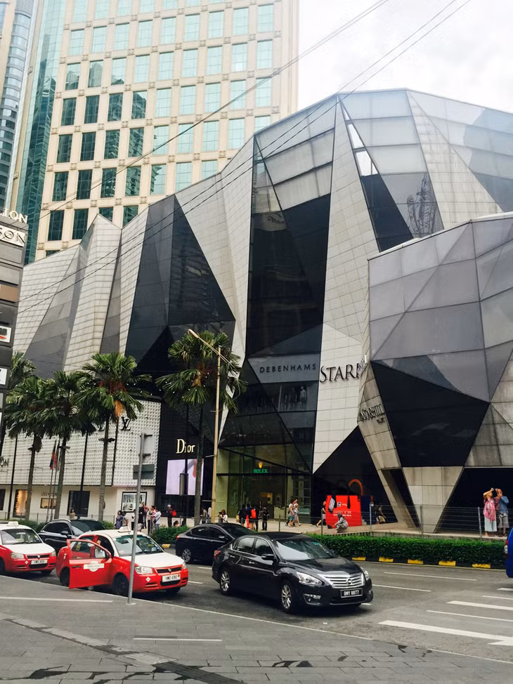 Các trung tâm mua sắm ở Kuala Lumpur.