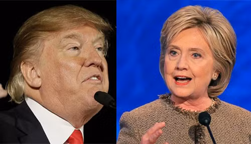 Donald Trump và Hillary Clinton. Ảnh: ABC News, AP