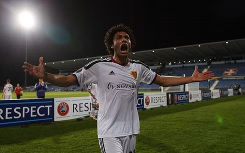  Mohamed Elneny trong màu áo FC Basel. (Ảnh: Getty)