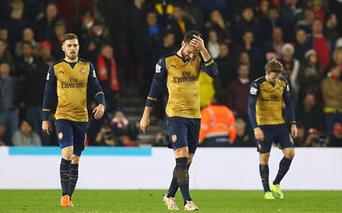 Arsenal gây thất vọng lớn trước Southampton (Ảnh: Getty)