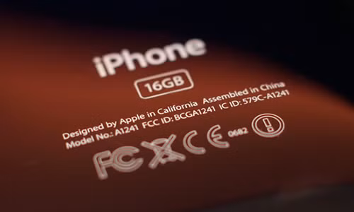 Đa số các sản phẩm của Apple được lắp ráp tại Trung Quốc.