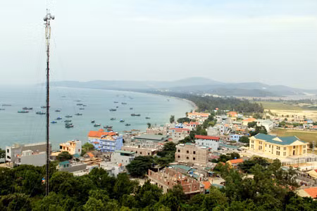 Một góc huyện đảo Cô Tô.