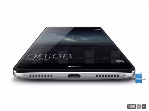  Huawei Mate S có màn hình dạng 3D Touch.