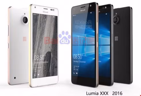  Các màu sắc khung kim loại của Lumia 850.
