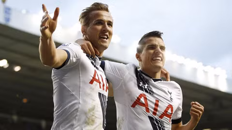 Harry Kane (trái) sẽ lại “nổ súng” để giúp Tottenham giành chiến thắng