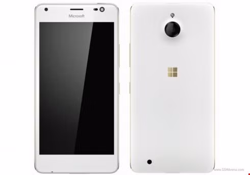 Hình ảnh mới về mặt trước và sau của Lumia 850.