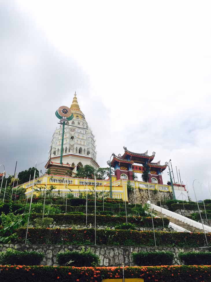 Chùa cổ ở Penang.