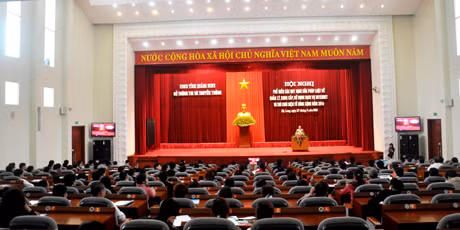 Quang cảnh hội nghị.