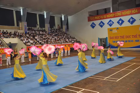 Màn biểu diễn văn nghệ chào mừng thành công Đại hội TDTT tỉnh Quảng Ninh lần thứ 7 