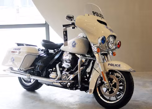 Harley-Davidson Electra Glide phiên bản Police ở Sài Gòn.