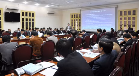 Quang cảnh hội nghị.