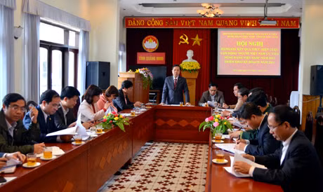 Quang cảnh hội nghị.