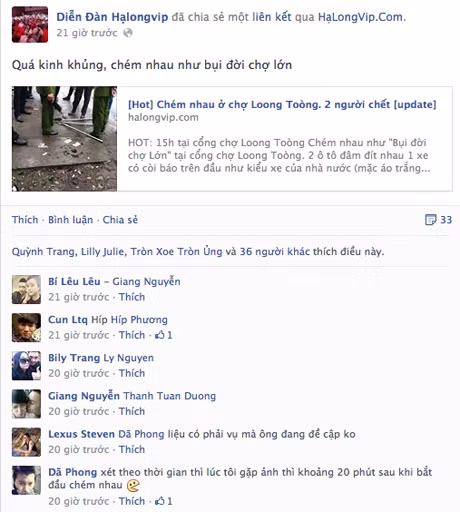 Diễn đàn Hạ Long VIP tung tin thất thiệt lên mạng xã hội gây hoang mang dư luận.