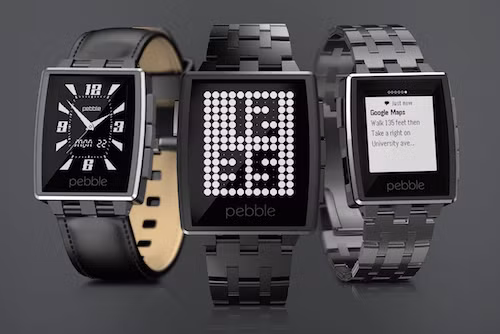 Pebble Steel. Ảnh: Pebble.