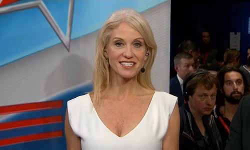 Bà Kellyanne Conway, quản lý chiến dịch tranh cử cho ông Donald Trump. Ảnh: CNN