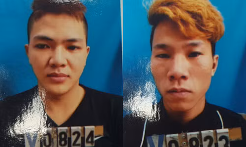 Chu Hồng Sơn và Cao Xuân Cường. Ảnh: Hải Bình.