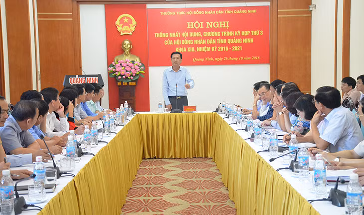 Đồng chí Nguyễn Văn Đọc, Bí thư Tỉnh ủy, Chủ tịch HĐND tỉnh kết luận hội nghị.