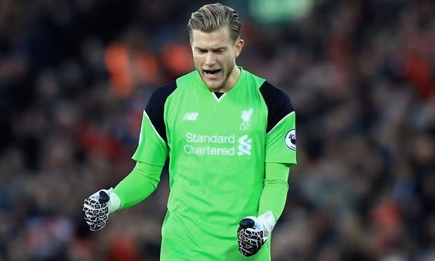  Karius đã đánh bật vị trí số 1 của Simon Mignolet ở sân Anfield. Ảnh: Internet.