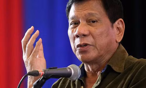 Tổng thống Philippines Duterte. Ảnh: Reuters