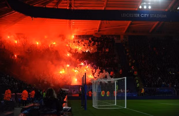  Leicester City sẽ phải đối mặt với án phạt của UEFA. Ảnh: Internet