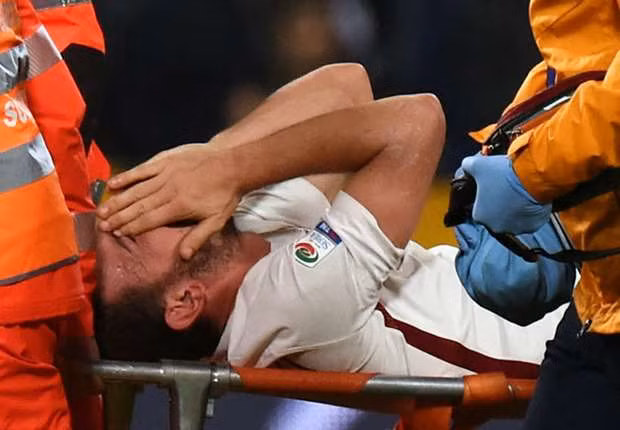  Florenzi dính chấn thương nặng. Ảnh: Internet.