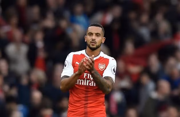  Walcott đang có phong độ rất tốt trong màu áo Arsenal. Ảnh: Internet.